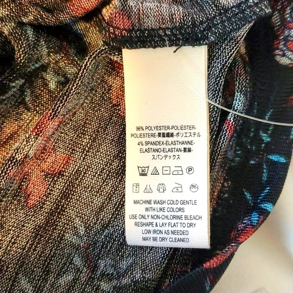 Free People Dock Street Top Shirt black size small - Picture 5 of 6